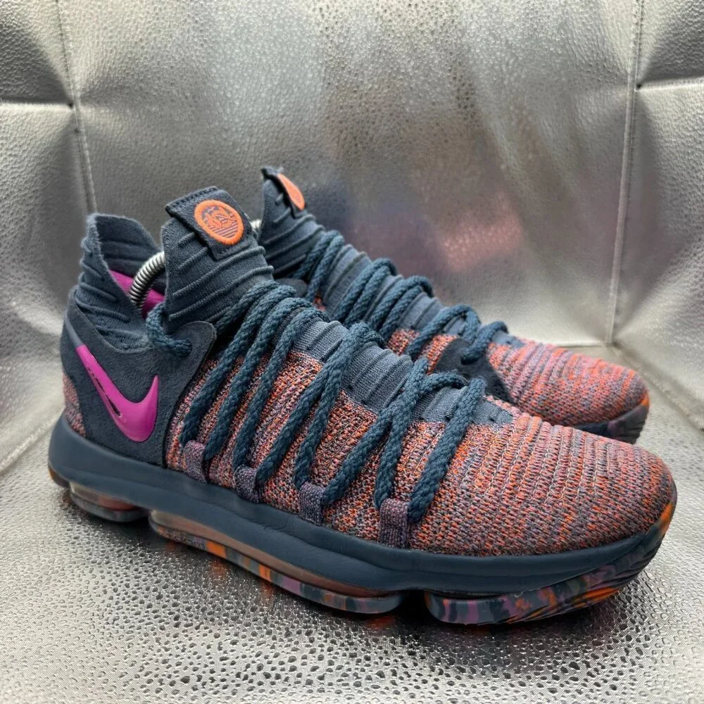 Size 8 Nike KD 10 X All Star Mens Multicolor Sneakers Athletic‎ Shoes 897817-400